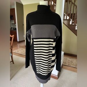 RENEE C. TURTLENECK SWEATER DRESS